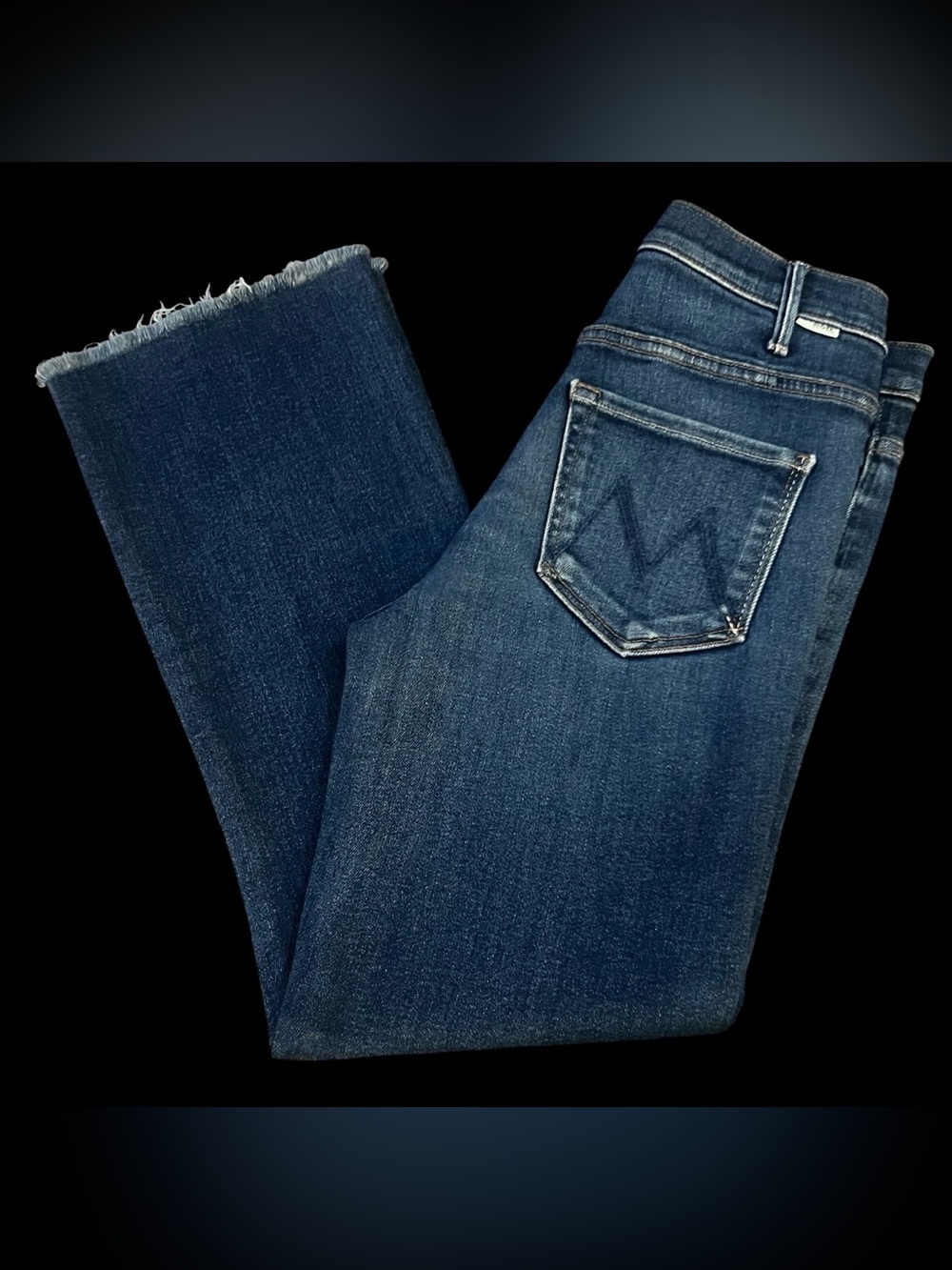 MOTHER Hustler Ankle Fray, Size 26 - Picture 2 of 16